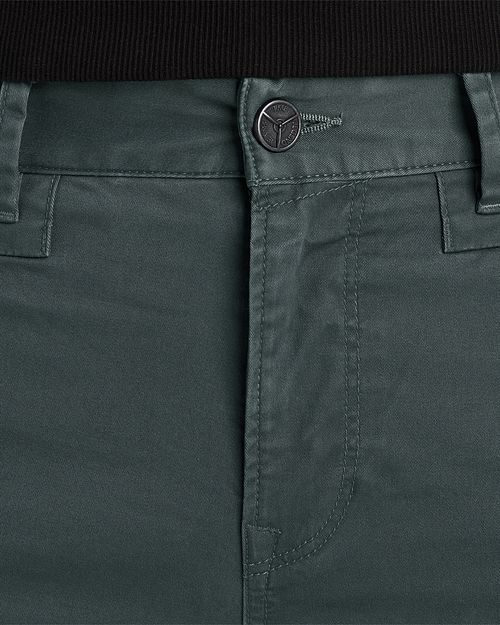 PME Legend American Classic Chinos Petrol Model / Detail
