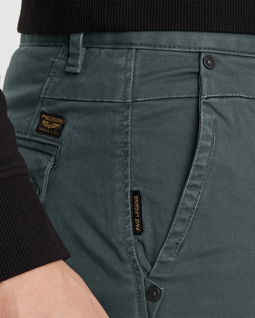 PME Legend American Classic Chinos Petrol Model / Detail