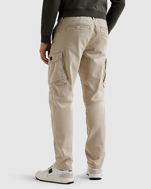 PME Legend Expedizor Cargo Trousers Greige Model / Achterkant