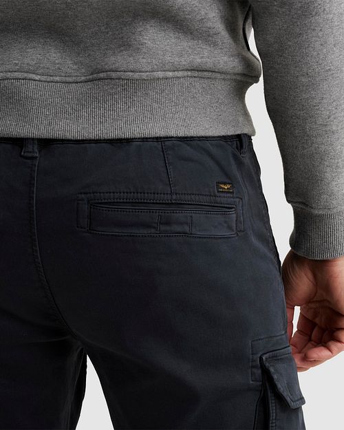 PME Legend Expedizor Cargo Trousers Navy Model / Detail