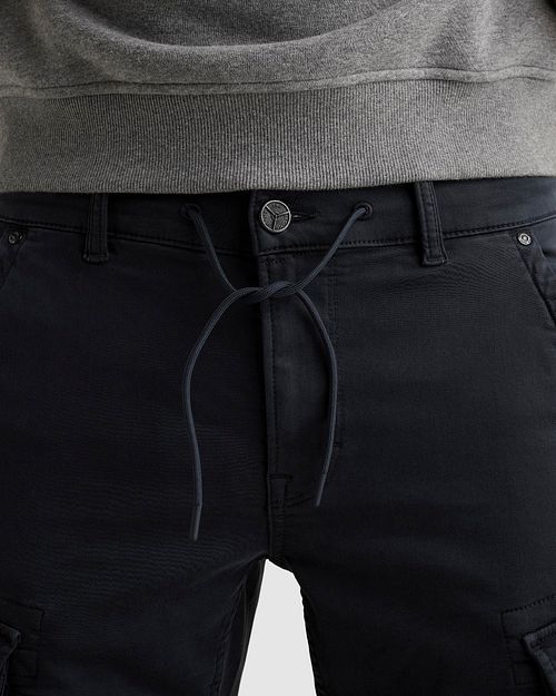 PME Legend Expedizor Cargo Trousers Navy Model / Detail