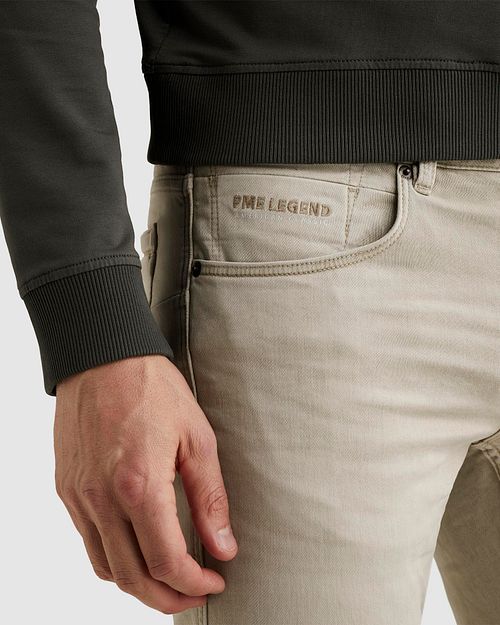 PME Legend Nightflight Jeans Greige Model / Detail