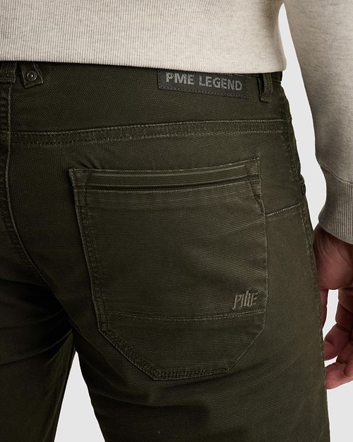 PME Legend Nightflight Pantalones Verde Oscuro Model / Detail