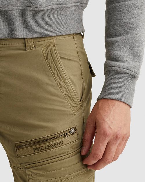 PME Legend Pantalon Cargo Nordrop Vert Olive Model / Detail
