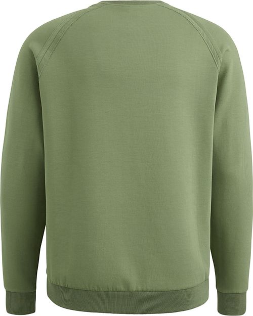 PME Legend Sweater Logo Loden Grøn Product / Achterkant