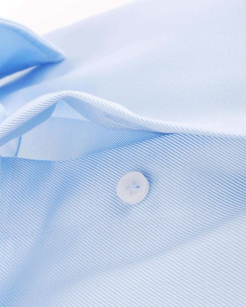 Profuomo Overhemd Blauw Contrast Product / Detail