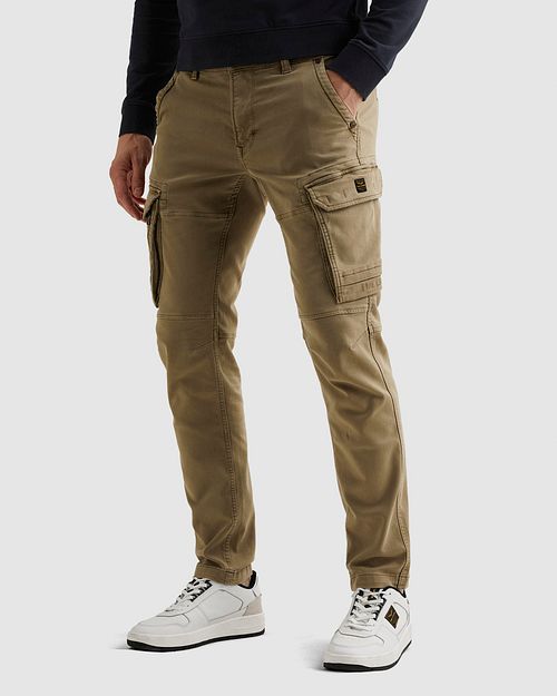 PME Legend Expedizor Pantaloni Cargo Kaki Model / Zijkant