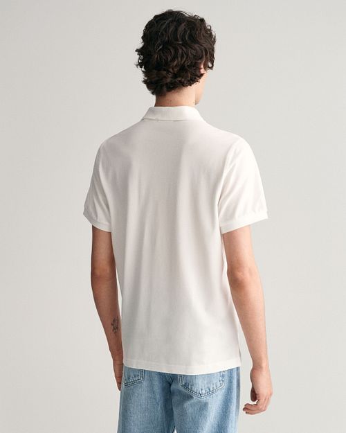 Gant Shield Pikétröja Vit Model / Voorkant