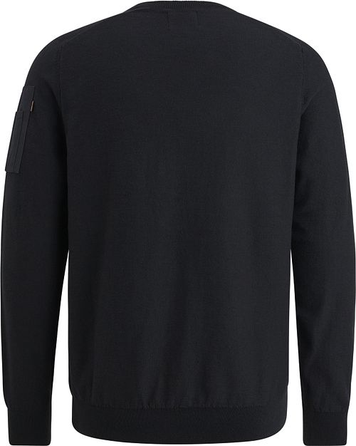 PME Legend Maglione American Classic Nero Product / Achterkant
