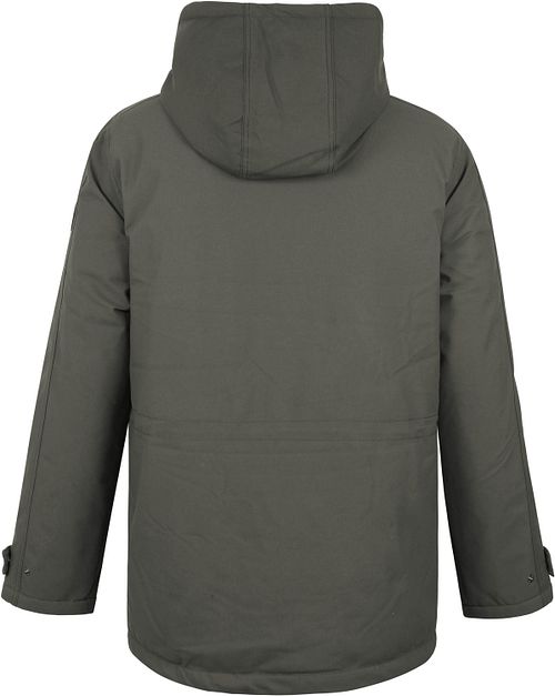Ecoalf Luena Jas Khaki Product / Achterkant