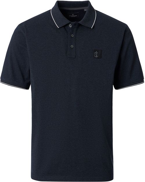 Koszulka polo CASAMODA Jersey Tipping w kolorze granatowym Product