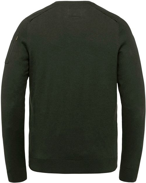 PME Legend Buckley Sweater Dark Green Product / Achterkant