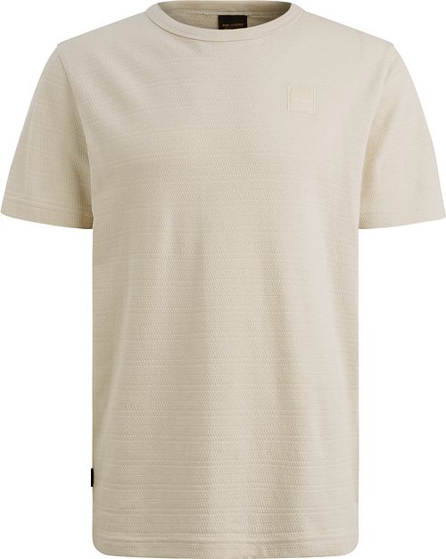 T-shirt PME Legend Jacquard Stripe w kolorze ecru Product