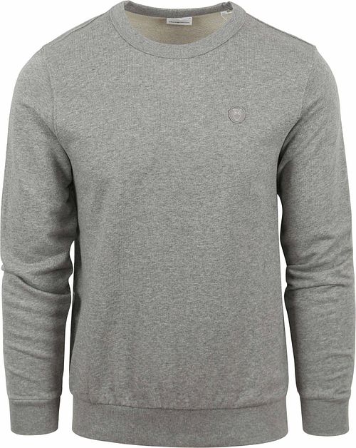 KnowledgeCotton Apparel Pull Elm Mélange Gris Product