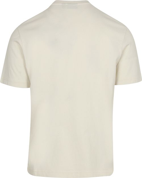 Napapijri Camiseta Logo Off White Product / Achterkant