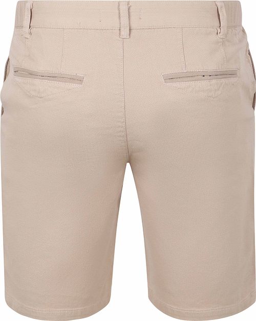 Szorty Suitable Ferdinand Structure Short w kolorze beżowym Product / Achterkant