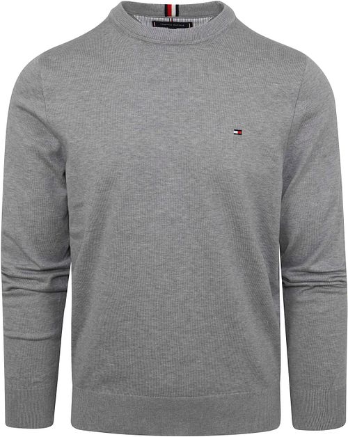 Tommy Hilfiger Pullover Rund Hals Grå Product