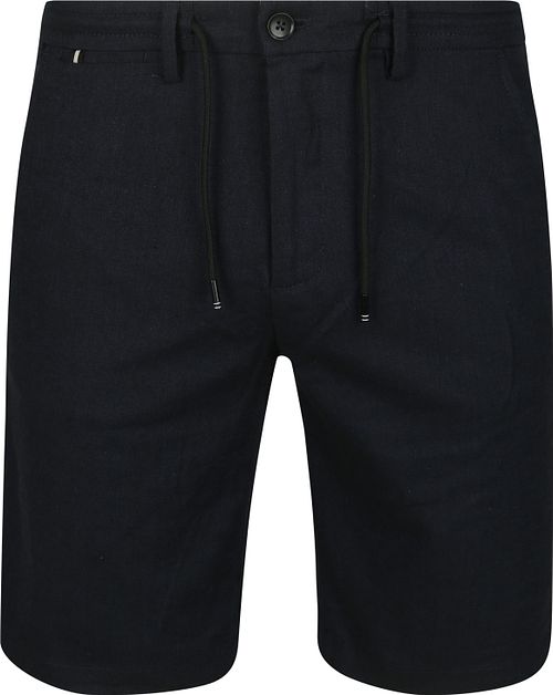 Vanguard V11 Kort Herringbone Linnenmix Navy Product