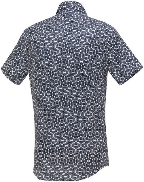 Blue Industry Hemd Short Sleeve Navy Product / Achterkant