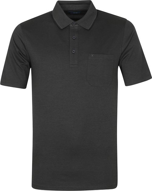 CASAMODA Polo w kolorze antracytowym melanż Product
