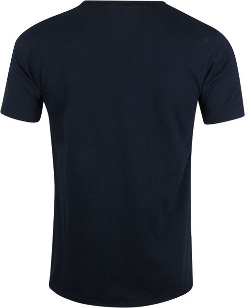 Dstrezzed Mc Queen T-shirt Donkerblauw Product / Achterkant