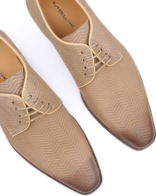 Melik Sko Derby Canad Beige Product / Detail