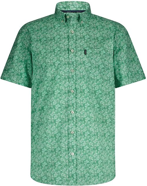 State Of Art Short Sleeve Shirt Leafs Green Product