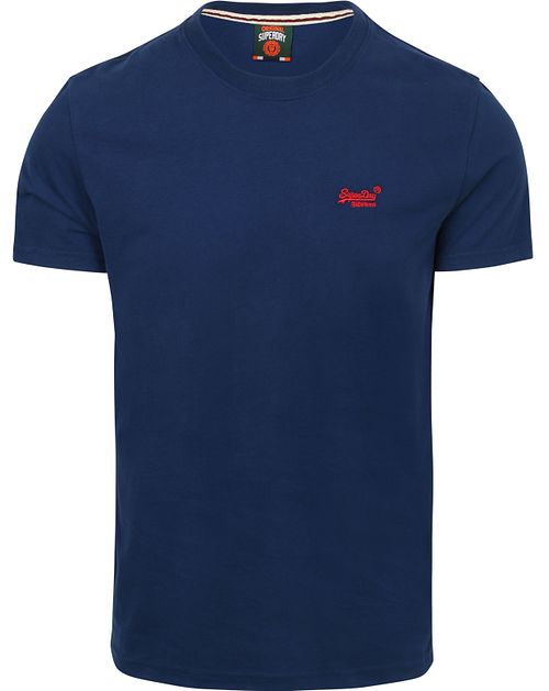 Superdry Essential T-Shirt Bleu Foncé