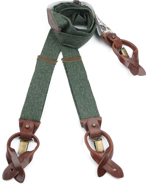 Sir Redman Bretelles Luxe Essential vert foncé Product / Detail