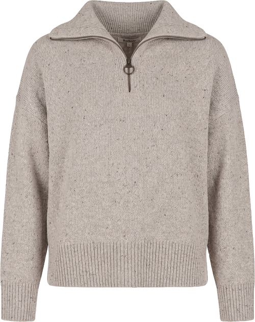 Barbour Damessweater Halfzip Lavensdale Natur Product