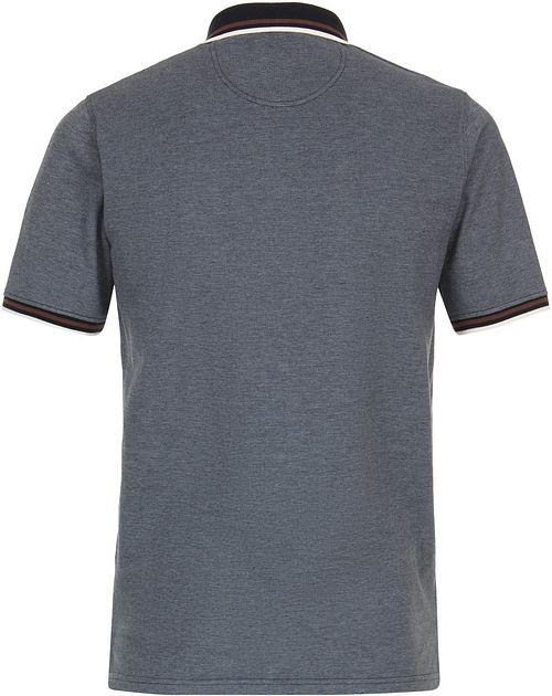 Casa Moda Poloshirt Logo Marine Product / Achterkant