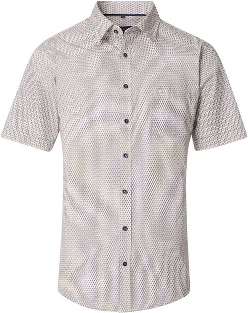Casa Moda Short Sleeve Overhemd Print Groen Product