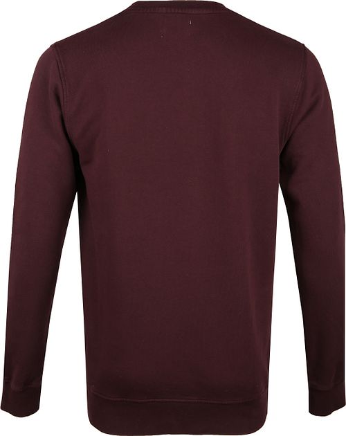 Colorful Standard Sweatshirt i økologisk bordeaux Product / Achterkant