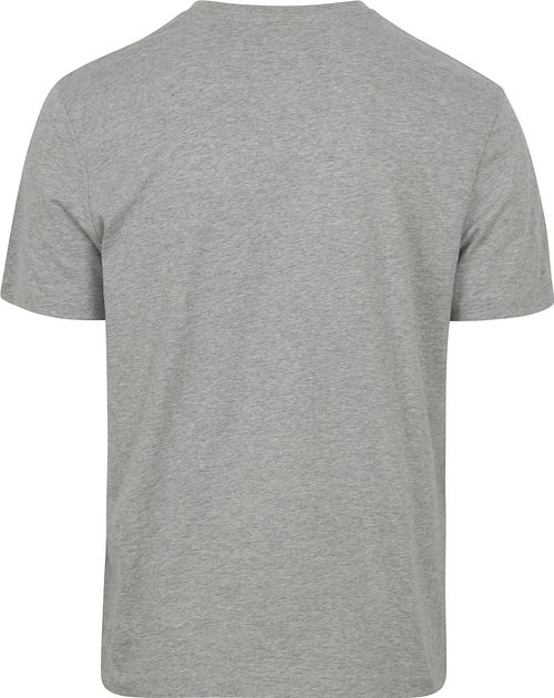 Gant T-shirt Shield Logo Gris Product / Achterkant