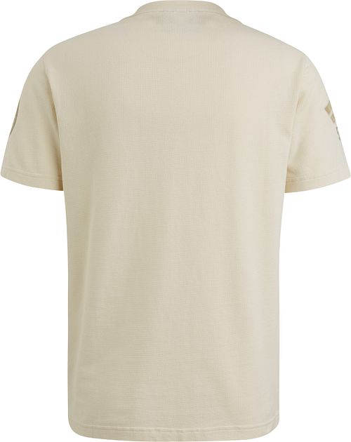PME Legend T-Shirt våffelspik Krämig Product / Achterkant