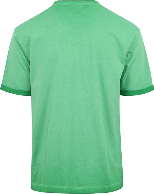 T-Shirt Scotch & Soda z logo w kolorze zielonym Product / Achterkant