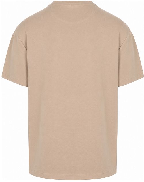 T-shirt Suitable Rink Heavy Jersey w kolorze taupe Product / Achterkant