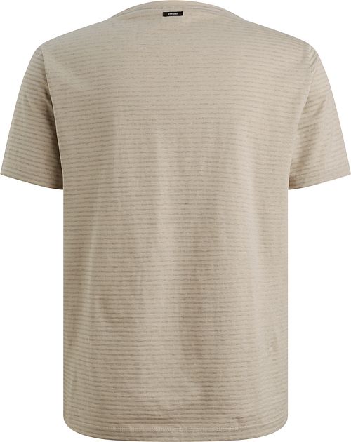 T-shirt Vanguard w beżowe paski Product / Achterkant