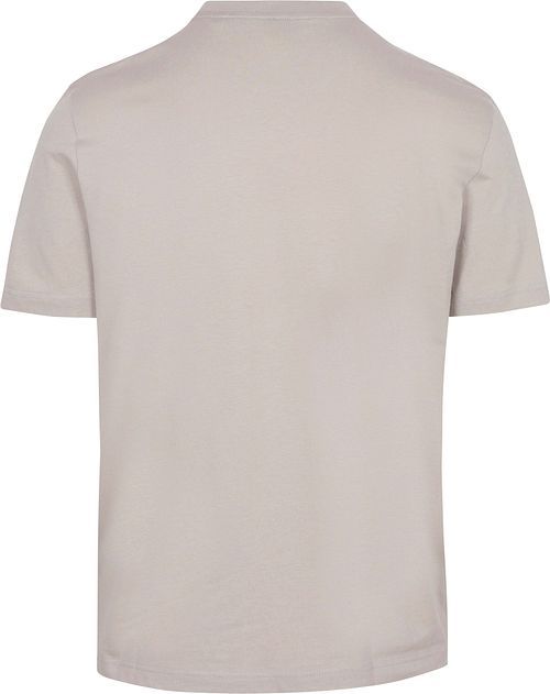 BOSS T-shirt Te Board Grey Product / Achterkant