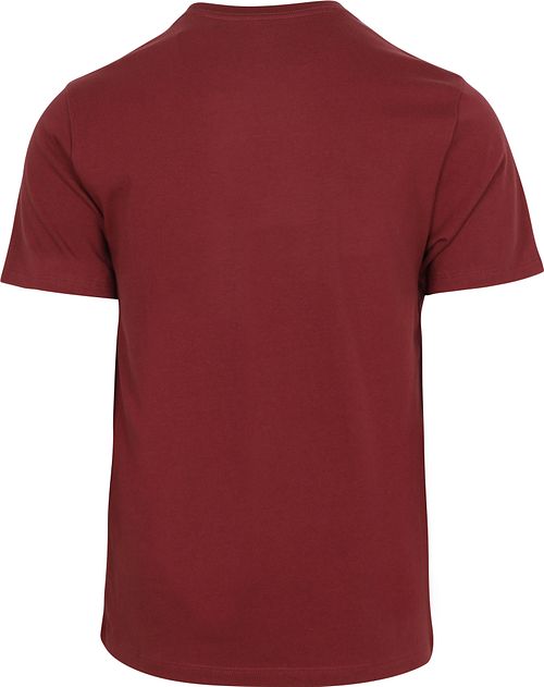 Levi's T-shirt Original Oxblood Röd Product / Achterkant