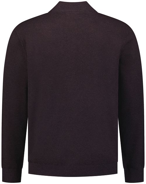 No Excess Half-zip Jumper Brown Product / Achterkant