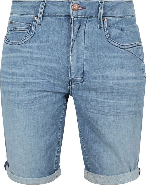 No Excess krótkie spodenki jeansowe Stretch, wybielany efekt Product