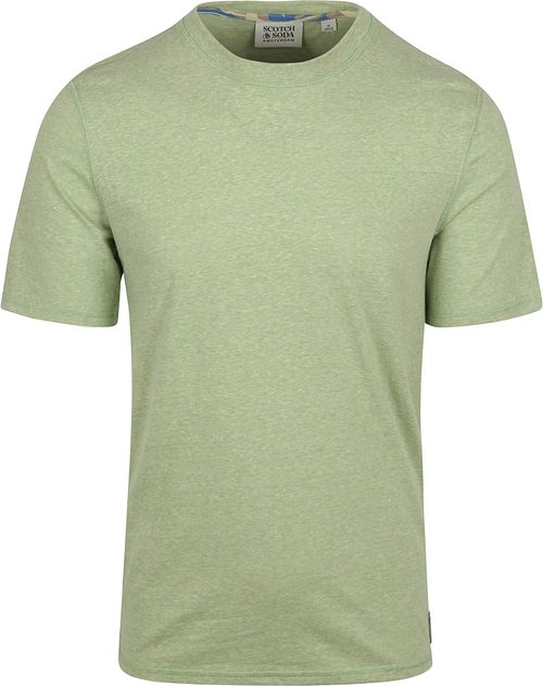 Scotch And Soda T-Shirt Melange Groen Product