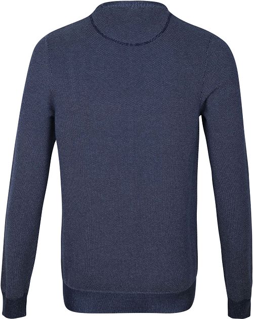 Suitable Respect Pull-over Bleu Jean Foncé Product / Achterkant