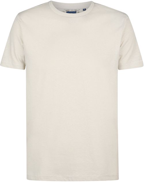 T-Shirt Petrol Viewcrest Melange Ecru Product