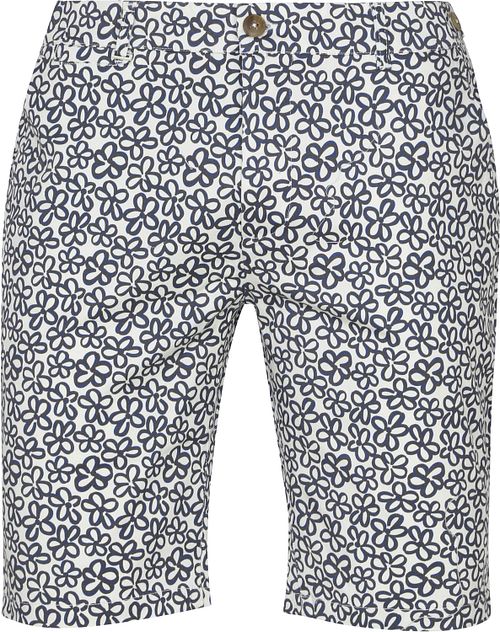 Blue Industry Shorts M8 Blommig Mörkblå Product