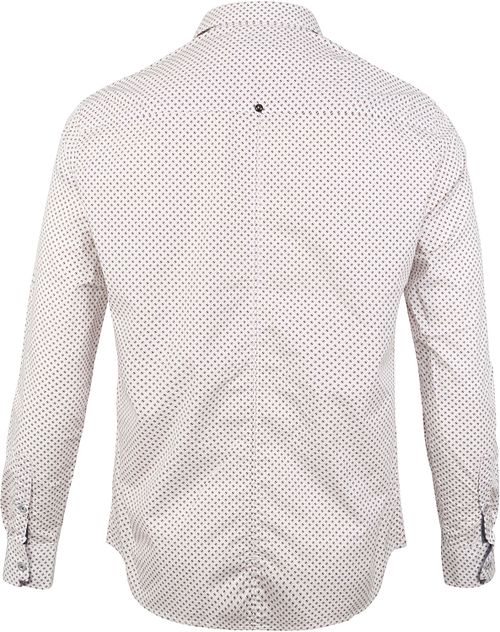 Camisa a rayas No Excess en naranja Product / Achterkant