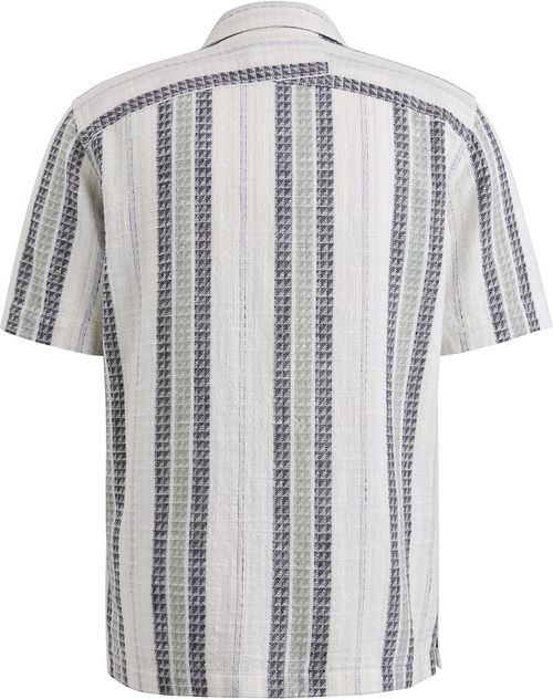 Cast Iron Kurzarm-Shirt Stripe Product / Achterkant