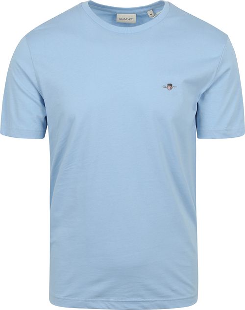 GANT T-Shirt con logo Shield azzurro chiaro Product