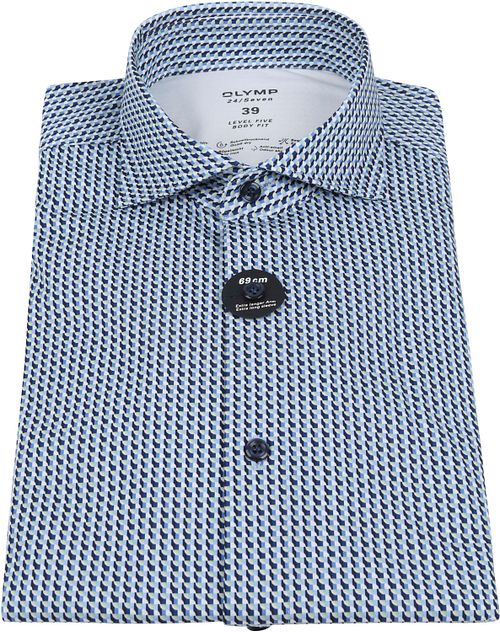 OLYMP Skjorte Level 5 SL7 Mønster Grøn Product / Detail
